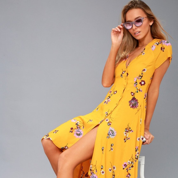 Free People Dresses & Skirts - Free People Lost In You FLoral Print